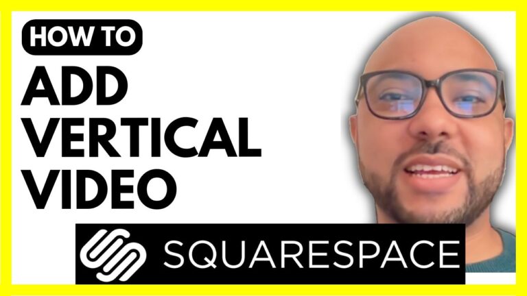 How to Add Vertical Video in Squarespace