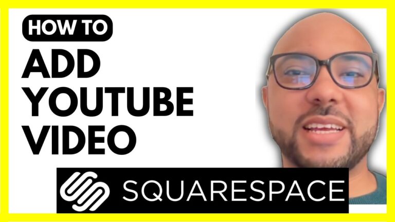 How to Add YouTube Video to Squarespace