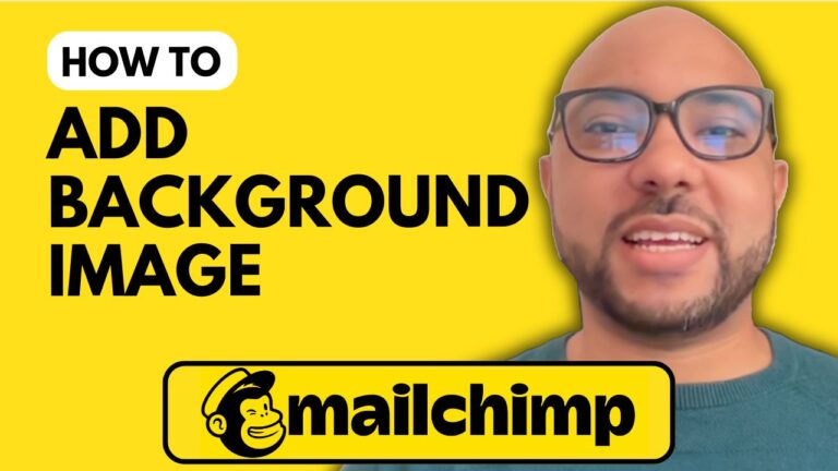 How to Add a Background Image in MailChimp