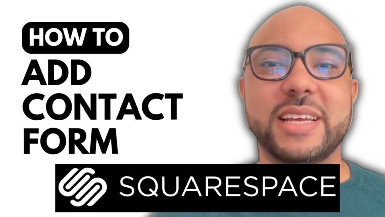 How to Add a Contact Form in Squarespace