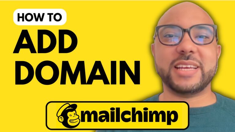 How to Add a Domain in Mailchimp