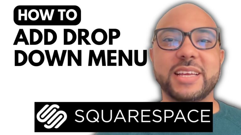 How to Add a Drop-Down Menu in Squarespace