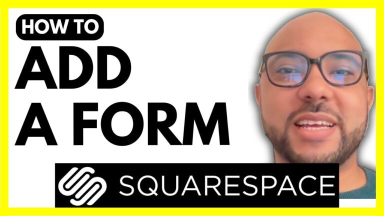 How to Add a Form in Squarespace