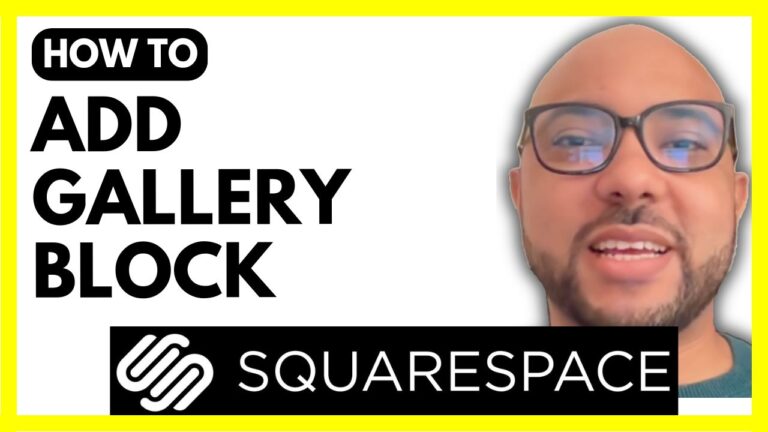 How to Add a Gallery Block in Squarespace