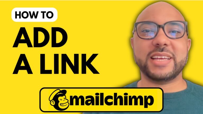 How to Add a Link in Mailchimp