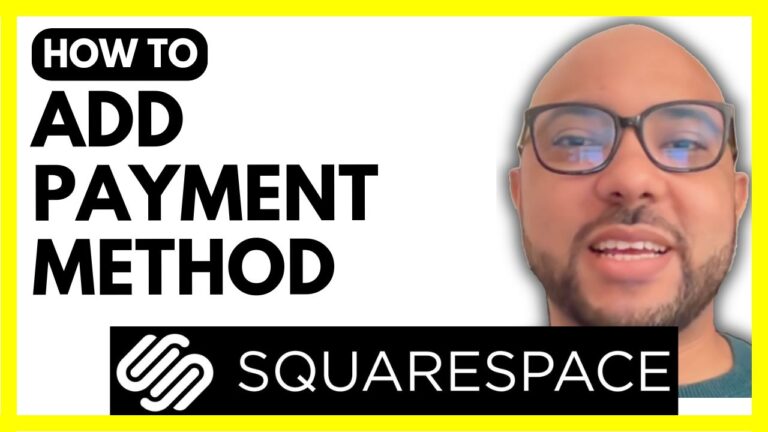 How to Add a Payment Method on Squarespace