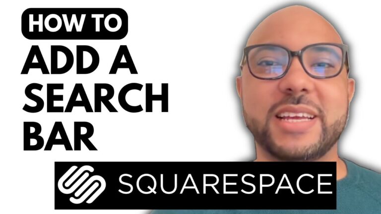 How to Add a Search Bar in Squarespace