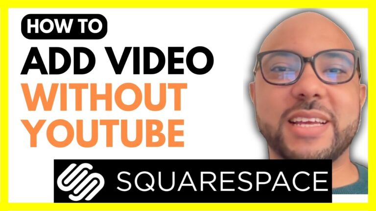 How to Add a Video to Squarespace Without YouTube