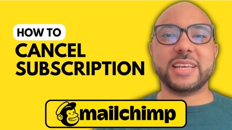 How to Cancel Mailchimp Subscription