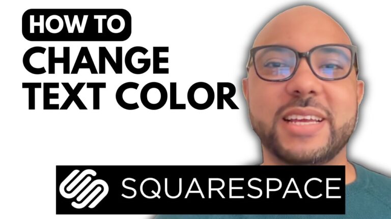 How to Change Text Color in Squarespace