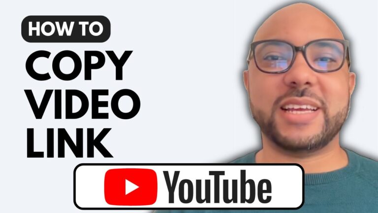 How to Copy YouTube Video Link