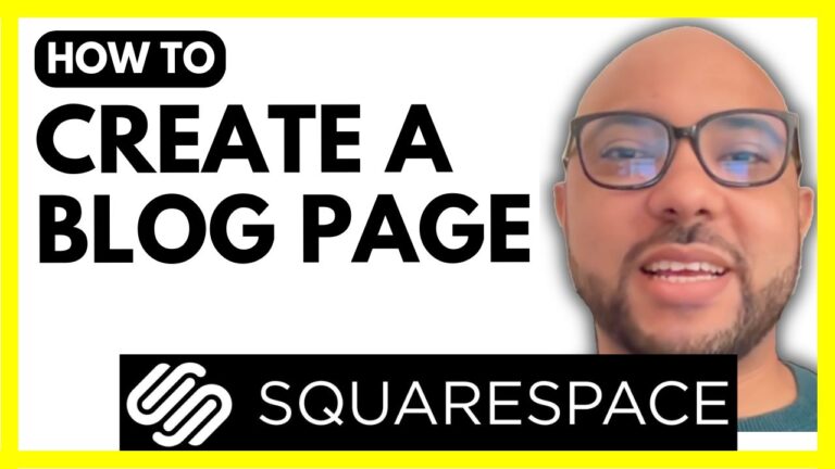 How to Create a Blog Page on Squarespace