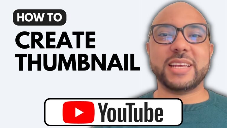 How to Create a Thumbnail for a YouTube Video