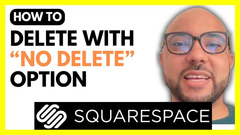 How to Delete a Hard-to-Delete Squarespace Website