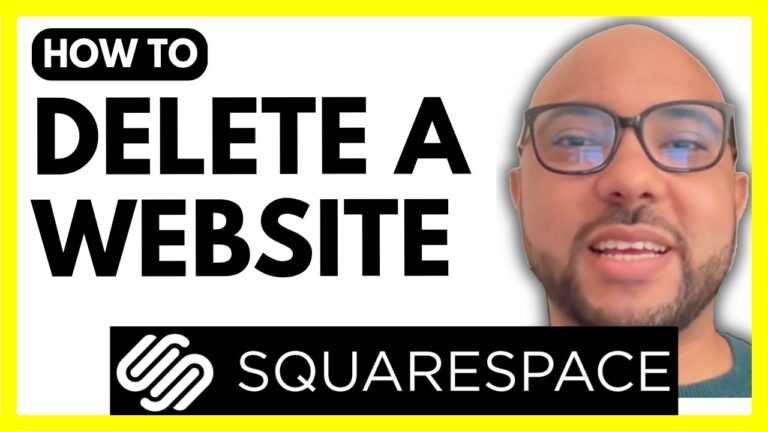 How to Delete a Squarespace Website