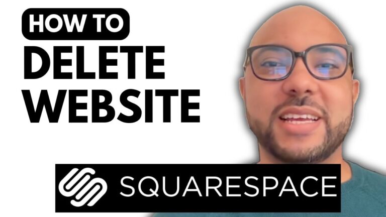 How to Delete a Squarespace Website