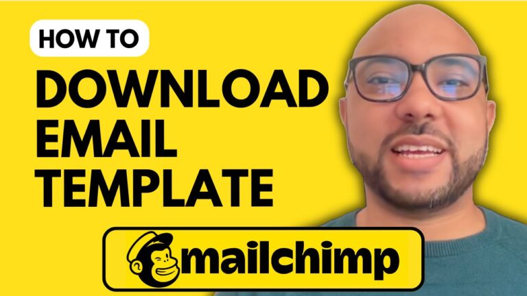 How to Download an Email Template from Mailchimp