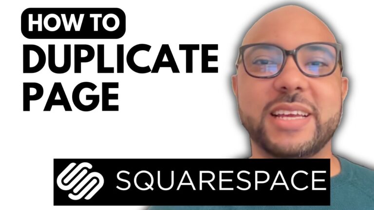 How to Duplicate a Page in Squarespace