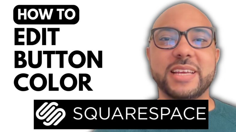 How to Edit Button Color in Squarespace