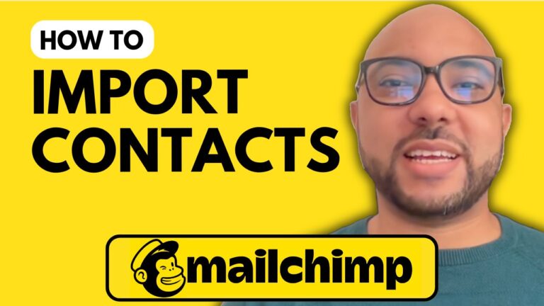 How to Import Contacts in Mailchimp