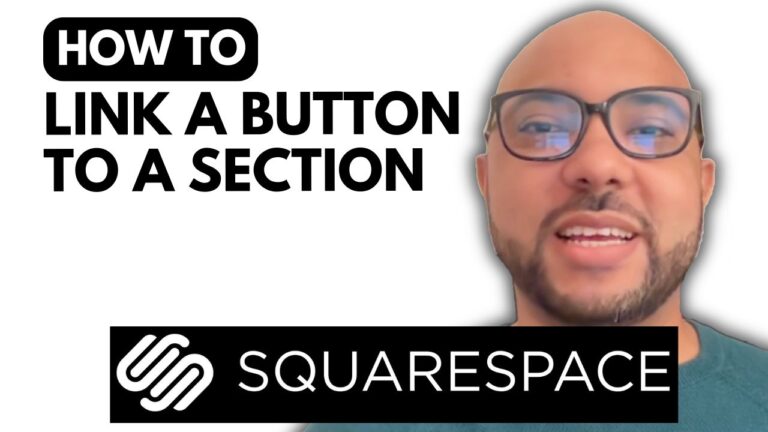 How to Link a Button to a Section in Squarespace