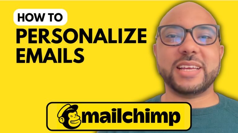 How to Personalize Emails in Mailchimp