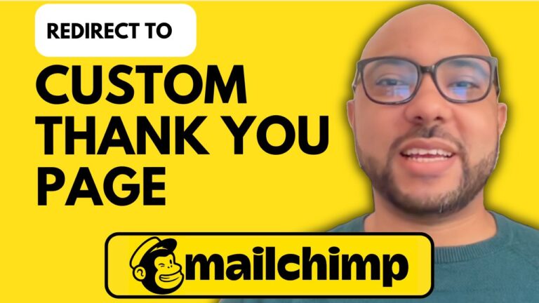 How to Redirect to a Custom Thank You Page in Mailchimp