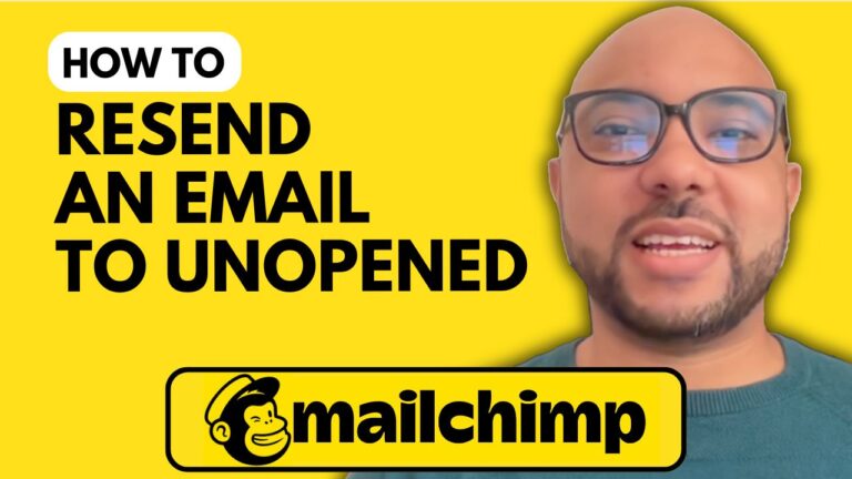 How to Resend an Email in Mailchimp to Unopened