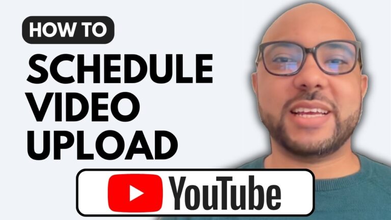 How to Schedule YouTube Video Upload