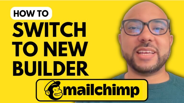 How to Switch to the New Email Builder in Mailchimp