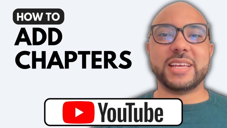 How to Add Chapters to A Youtube Video