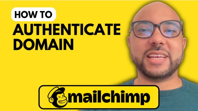 How to Authenticate a Domain in Mailchimp