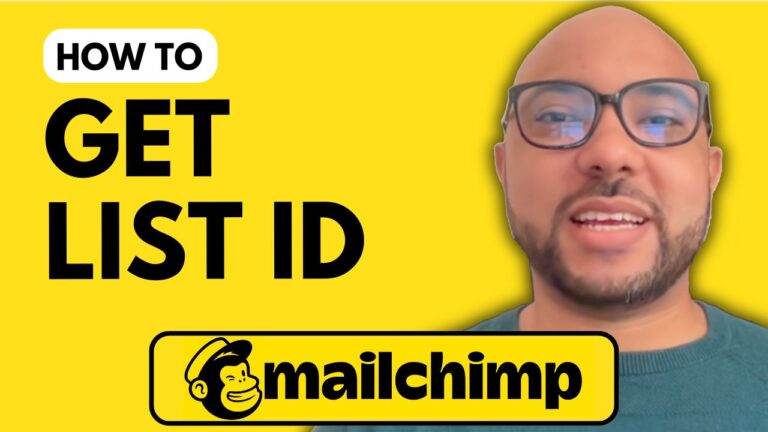 How to Get List ID in Mailchimp