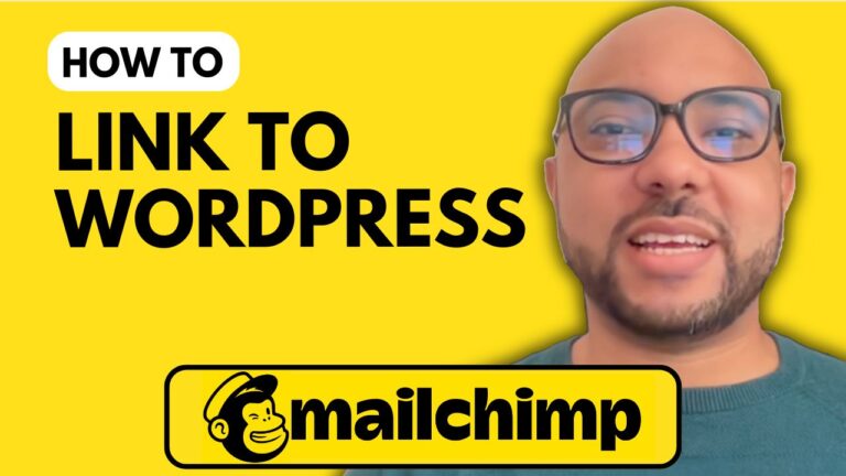 How to Link Mailchimp to Your WordPress Website