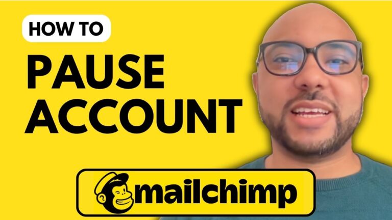 How to Pause Your Mailchimp Account