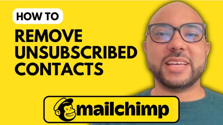 How to Remove Unsubscribed Contacts from Mailchimp