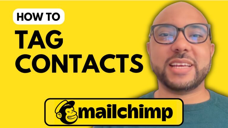 How to Tag Contacts in Mailchimp