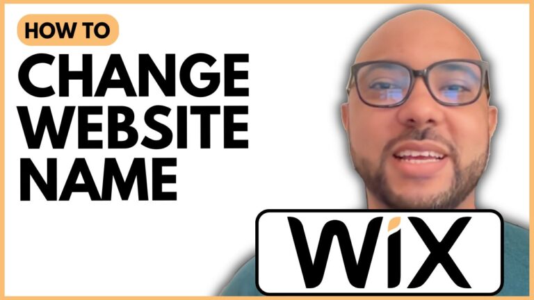 How To Change Your Website Name In Wix