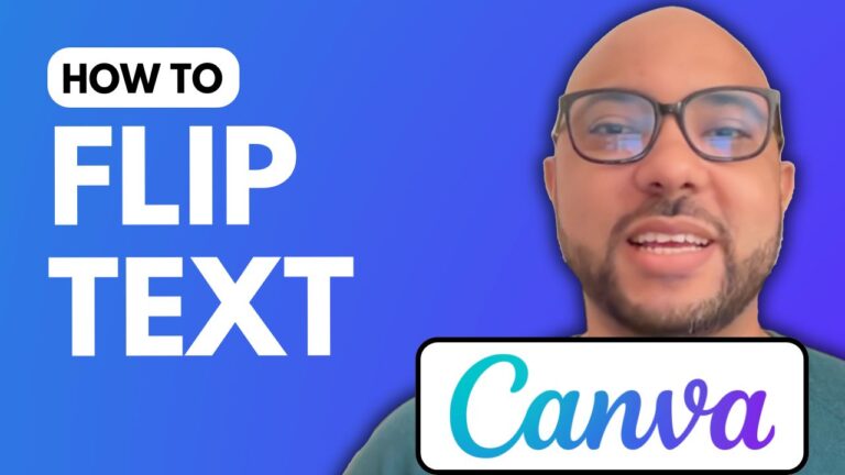 How To Flip Text In Canva