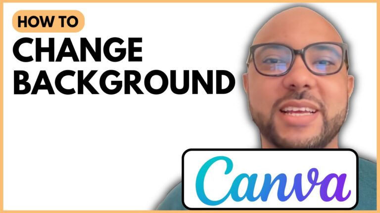 How to Change Background in Canva