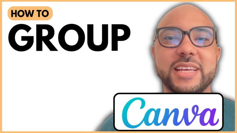 How to Group in Canva