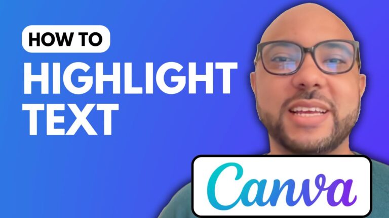 How to Highlight Text in Canva