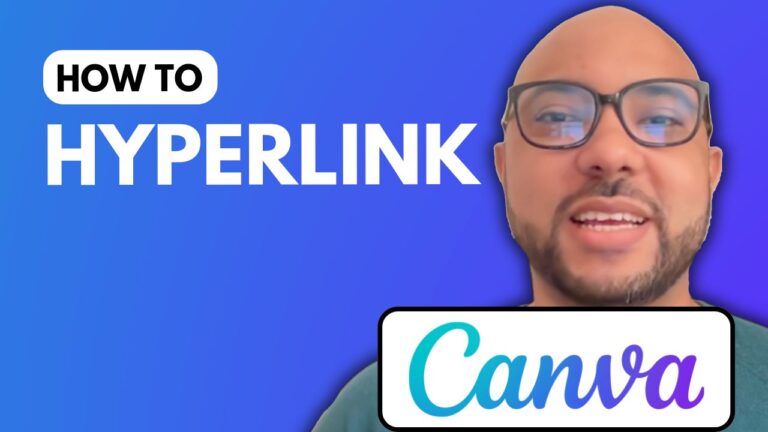 How to Hyperlink in Canva