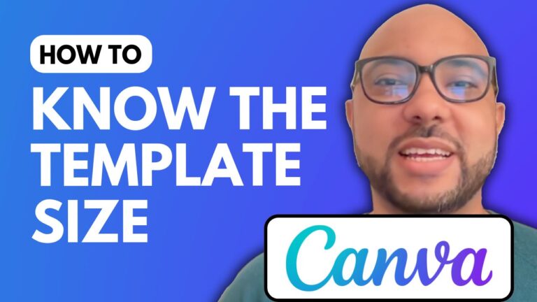 How to Know the Template Size in Canva