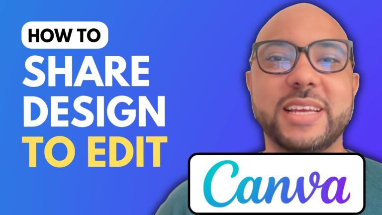 How To Share Canva Design To Edit